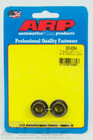 ARP - ARP 300-8384 - 7/16-20, 9/16 socket 12pt nut kit