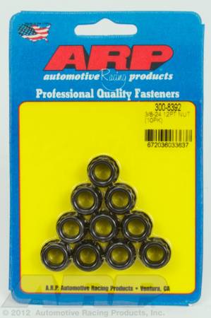 ARP - ARP 300-8392 - 3/8-24, 1/2 socket, .645 flange OD, 12pt nut kit