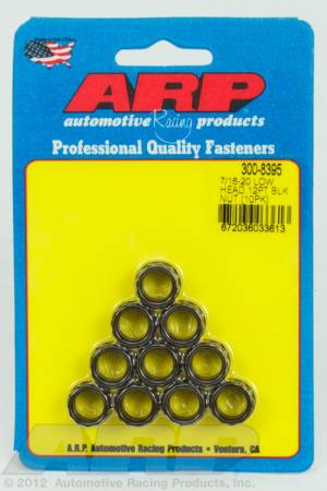 ARP - ARP 300-8395 - 7/16-20, low head, .600 flange OD 12pt nut kit