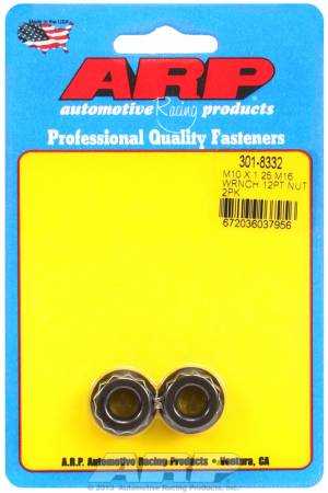 ARP - ARP 301-8332 - M10 X 1.25 M16 socket 12pt nut kit