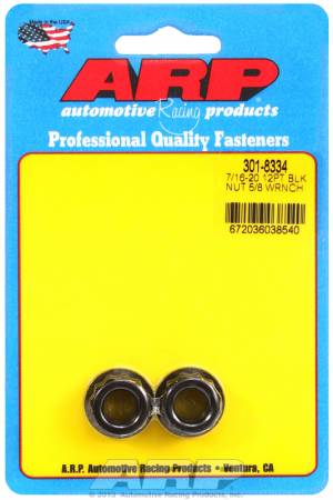 ARP - ARP 301-8334 - 7/16-20 5/8 socket 12 pt nut kit