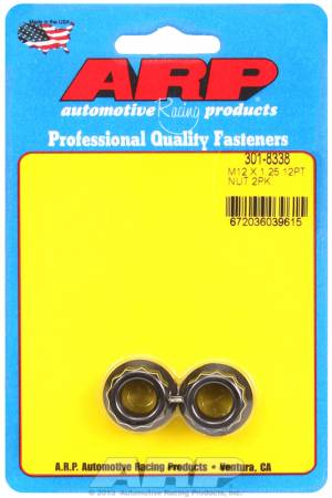 ARP - ARP 301-8338 - M12 X 1.25 12pt nut kit