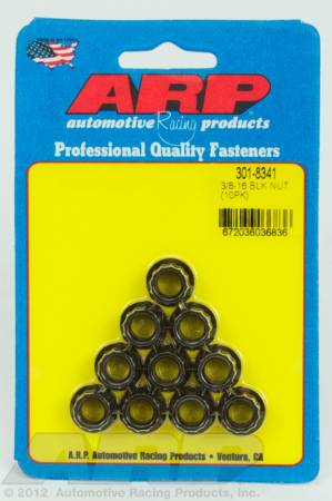 ARP - ARP 301-8341 - 3/8-16 12pt nut kit