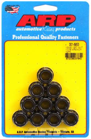 ARP - ARP 301-8353 - 1/2-20 11/16 socket 12pt nut kit