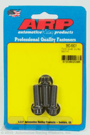 ARP - ARP 350-6801 - Ford lower pulley bolt kit