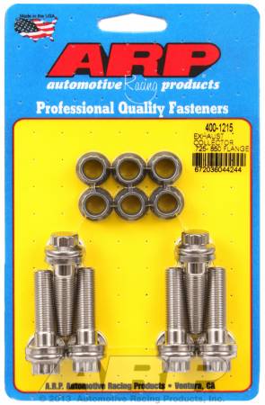 ARP - ARP 400-1215 - Exhaust collector .725-.850 flange bolt kit