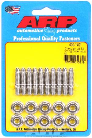 ARP - ARP 400-1401 - Chevy all V8 SS timing cover stud kit