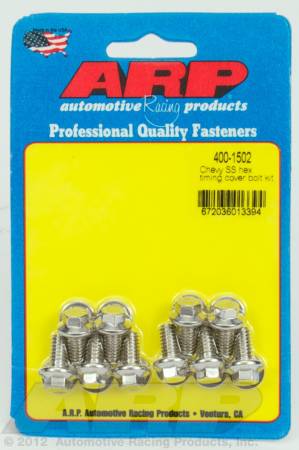 ARP - ARP 400-1502 - Chevy SS hex timing cover bolt kit