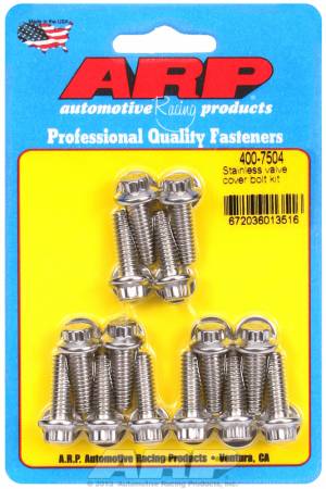 ARP - ARP 400-7504 - SS valve cover bolt kit