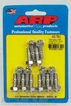 ARP - ARP 400-7602 - Stamped steel covers SS valve cover stud kit