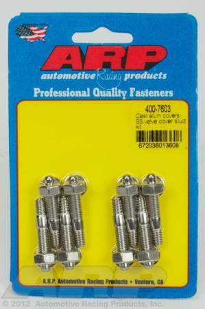 ARP - ARP 400-7603 - Cast alum covers SS valve cover stud kit