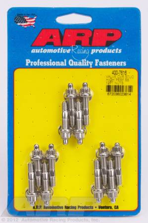 ARP - ARP 400-7616 - Hi-perf SS 12pt valve cover stud kit, 12pc