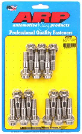 ARP - ARP 400-8036 - M10 X 1.25 X 48mm broached stud kit 16pcs