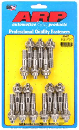 ARP - ARP 400-8037 - M10 X 1.25 X 55mm broached stud kit 16pcs