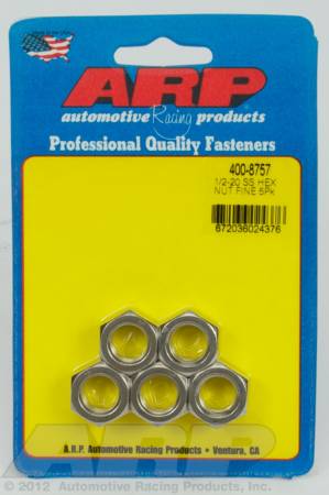 ARP - ARP 400-8757 - 1/2-20 SS fine hex nut kit