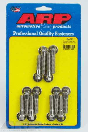 ARP - ARP 424-2001 - Buick 215 SS hex intake manifold bolt kit