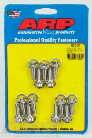 ARP - ARP 430-0401 - Chevy SS 12pt transmission pan bolt kit