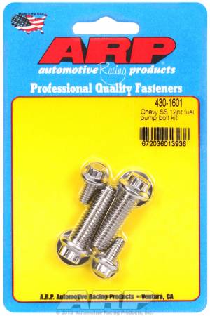 ARP - ARP 430-1601 - Chevy SS 12pt fuel pump bolt kit