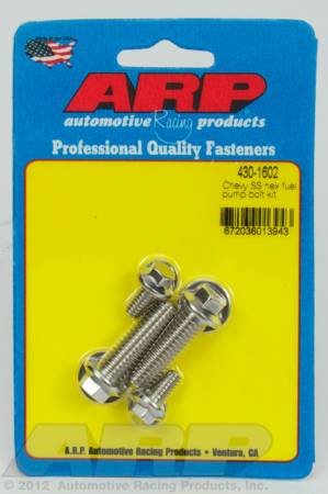 ARP - ARP 430-1602 - Chevy SS hex fuel pump bolt kit