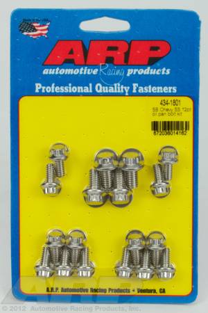 ARP - ARP 434-1801 - SB Chevy SS 12pt oil pan bolt kit