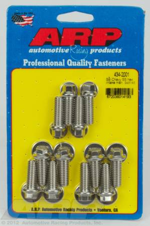 ARP - ARP 434-2001 - SB Chevy SS hex intake manifold bolt kit