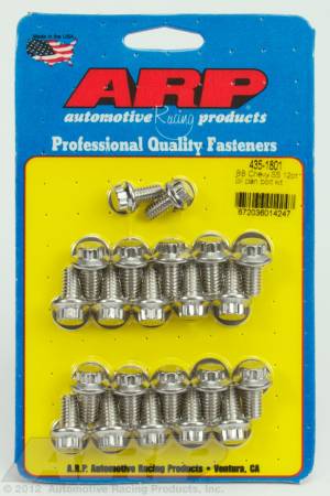 ARP - ARP 435-1801 - BB Chevy SS 12pt oil pan bolt kit