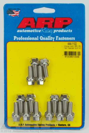 ARP - ARP 444-1102 - Mopar 340-360 SS hex header bolt kit