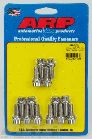 ARP - ARP 444-1202 - Mopar 340-360 SS 12pt header bolt kit