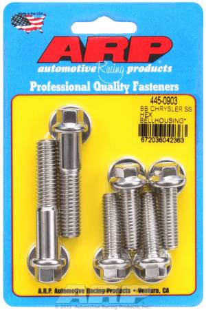 ARP - ARP 445-0903 - BB Chrysler SS hex bellhousing bolt kit