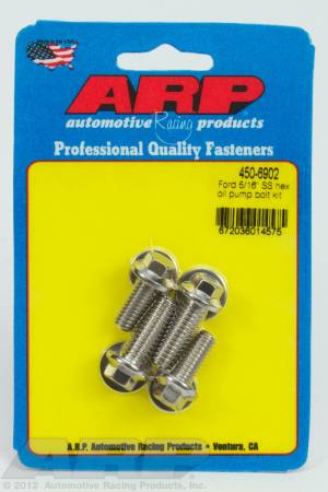 ARP - ARP 450-6902 - Ford SS 5/16" hex oil pump bolt kit