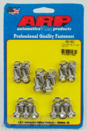 ARP - ARP 454-1802 - Ford SS hex oil pan bolt kit