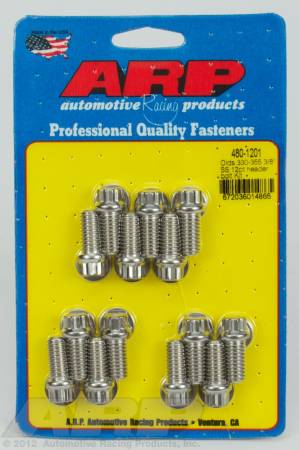 ARP - ARP 480-1201 - Olds 330-455 3/8" SS 12pt header bolt kit