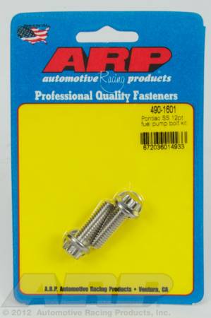 ARP - ARP 490-1601 - Pontiac SS 12pt fuel pump bolt kit