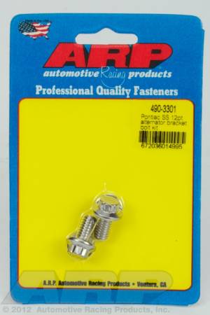 ARP - ARP 490-3301 - Pontiac SS 12pt alternator bracket bolt kit