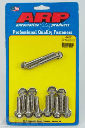 ARP - ARP 494-2001 - Pontiac 350-400 SS hex intake manifold bolt kit