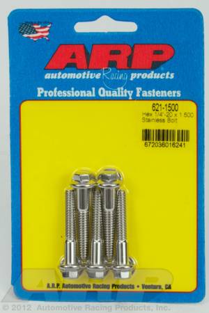 ARP - ARP 621-1500 - 1/4-20 x 1.500 hex SS bolts