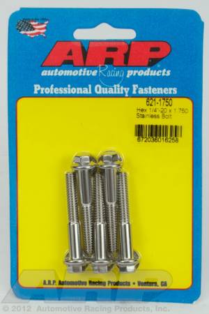 ARP - ARP 621-1750 - 1/4-20 x 1.750 hex SS bolts