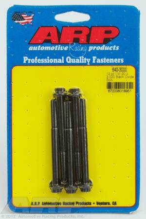 ARP - ARP 640-3000 - 1/4-20 x 3.000 12pt black oxide bolts