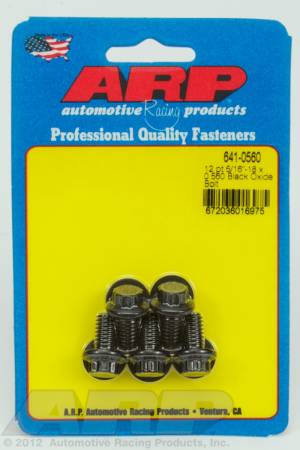 ARP - ARP 641-0560 - 5/16-18 x 0.560 12pt black oxide bolts