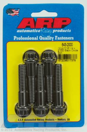 ARP - ARP 643-2000 - 7/16-14 x 2.000 12pt black oxide bolts