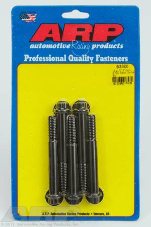 ARP - ARP 643-3500 - 7/16-14 x 3.500 12pt black oxide bolts