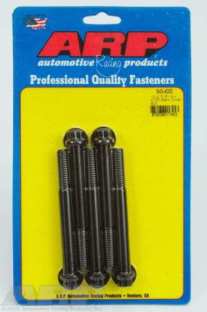 ARP - ARP 643-4000 - 7/16-14 x 4.000 12pt black oxide bolts