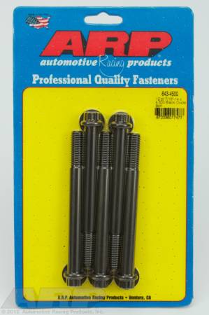 ARP - ARP 643-4500 - 7/16-14 x 4.500 12pt black oxide bolts