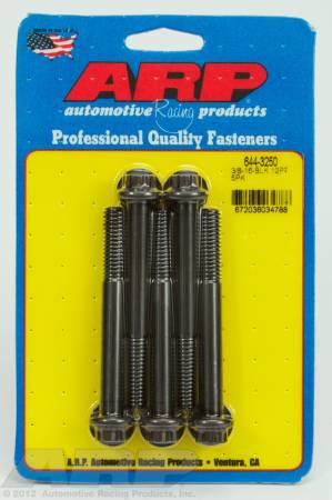 ARP - ARP 644-3250 - 3/8-16 x 3.250 12pt 7/16 wrenching black oxide bolts