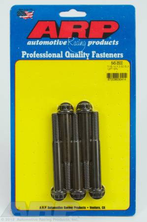 ARP - ARP 645-3500 - 7/16-14 X 3.500 12pt 1/2 wrenching black oxide bolts