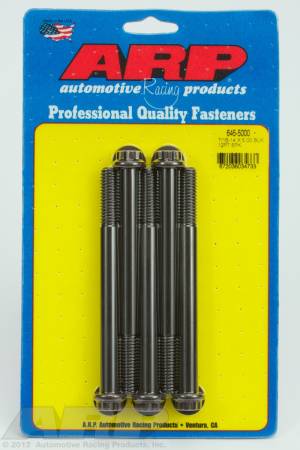 ARP - ARP 645-5000 - 7/16-14 X 5.000 12pt 1/2 wrenching black oxide bolts