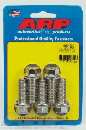 ARP - ARP 646-1250 - 1/2-13 X 1.250 hex SS bolts