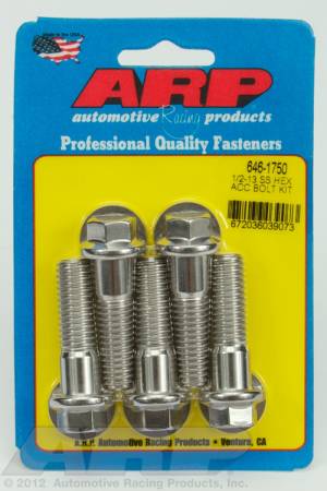 ARP - ARP 646-1750 - 1/2-13 X 1.750 hex SS bolts