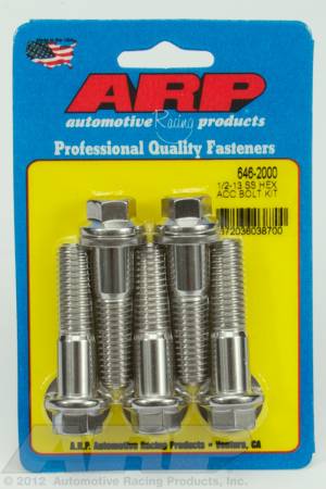 ARP - ARP 646-2000 - 1/2-13 X 2.000 hex SS bolts