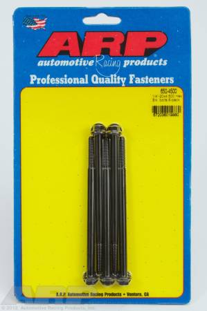 ARP - ARP 650-4500 - 1/4-20 X 4.500 hex black oxide bolts